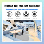 Gray EVA Foam Sheet – Small Diamond Pattern Boat Flooring