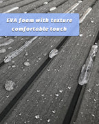 Faux Teak EVA Foam Sheet – Dark Gray & Black Boat Flooring - Hxbyx