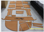 2001 Sea Ray Weekender 225 Eva Foam Boat Flooring Faux Teak Boat Deck Foam Boat Decking Marine Mat Cockpit Swim Platform Pads - hxbyx