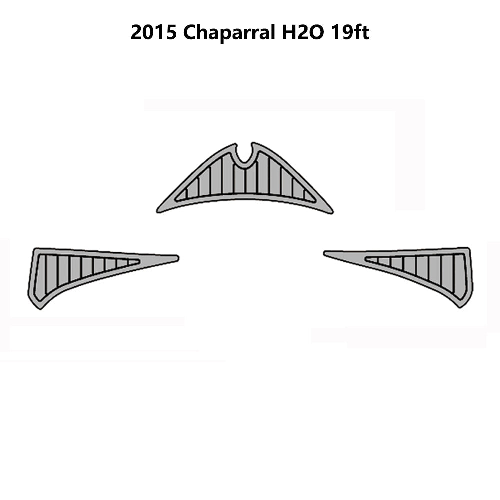 2015 Chaparral H2O 19ft EVA Foam Decking Kit – Swim Platform & Cockpit - hxbyx