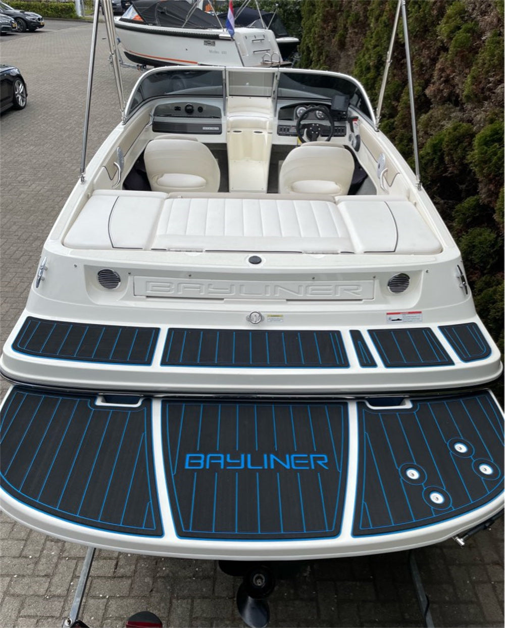 EVA Boat Flooring Kit for 2014 Bayliner 185 Bowrider – Marine Flooring & Non Slip Deck Upgrade for Entry Level Family Sport Boats - Hxbyx