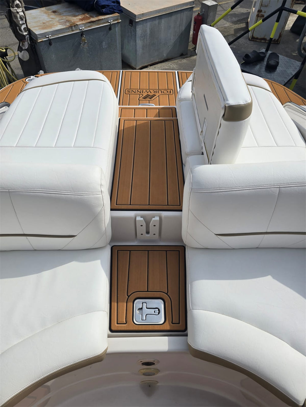 EVA Boat Flooring Kit for 2011 Four Winns H240 – Mid-Size Sport Bowrider Marine Flooring & Non Slip Deck Upgrade for 24ft H-Series Boats - Hxbyx