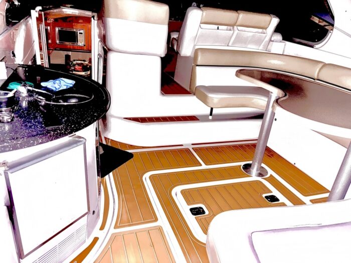 EVA Boat Flooring Kit for 2008 Four Winns Vista 378 – Luxury Cabin Cruiser Marine Flooring & Non Slip Deck Upgrade for 37ft Yacht-Class Boats - Hxbyx