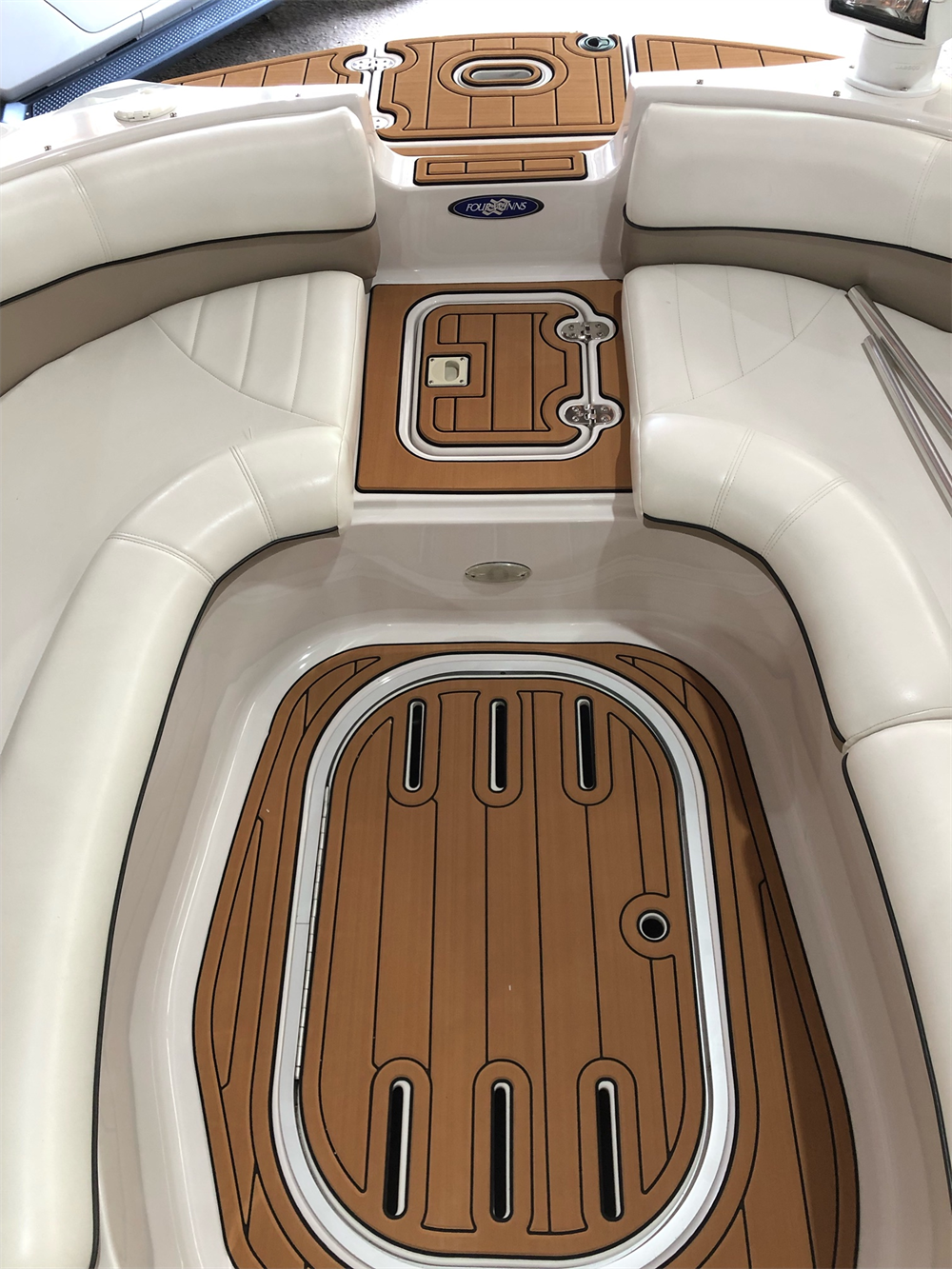 EVA Boat Flooring Kit for 2005 Four Winns 234 Funship – Deck Boat Marine Flooring & Non Slip Surface Upgrade for 23–24ft Social Boats - Hxbyx