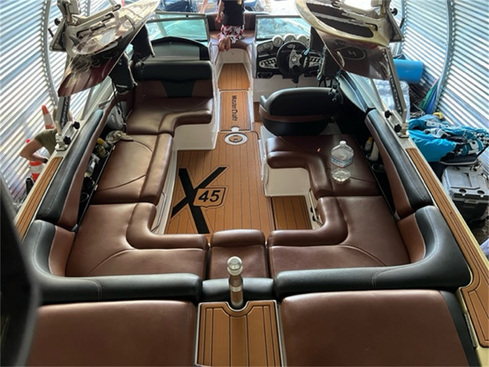 2008 MasterCraft X45 – Custom EVA Foam Marine Flooring Kit - hxbyx