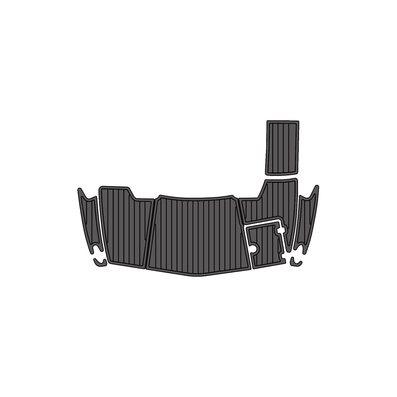 2018 Chaparral Sunesta 244 – Custom EVA Foam Marine Decking Kit - hxbyx