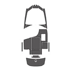 2008-2015 Axis A20 – Custom EVA Foam Marine Flooring Kit | Non-Slip Boat Decking Mat - hxbyx