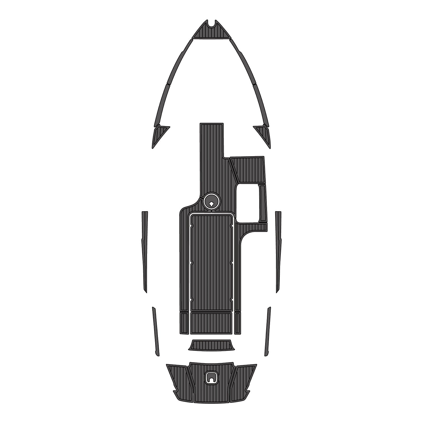 2018 Axis T23 – Custom EVA Foam Marine Flooring Kit | Non-Slip Boat Decking Mat - hxbyx