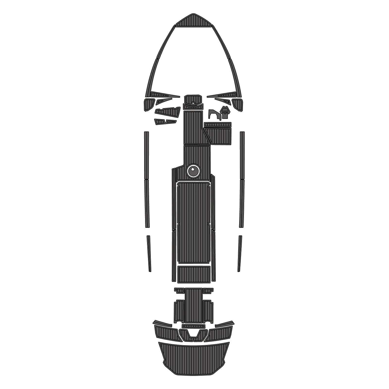 2022 Axis T250 – Custom EVA Foam Marine Flooring Kit | Non-Slip Boat Decking Mat - hxbyx