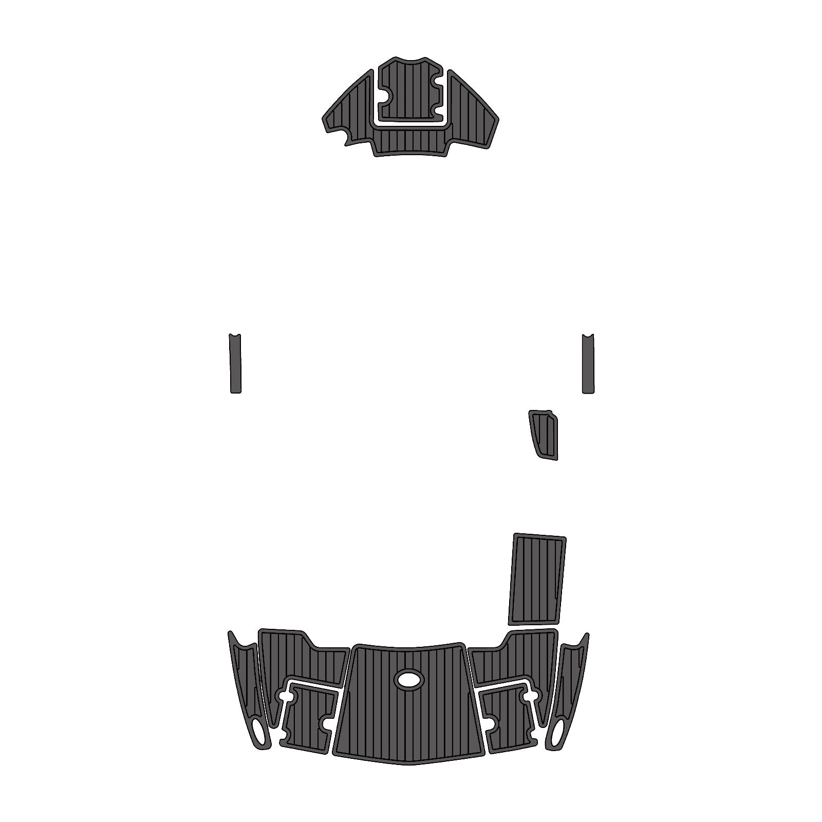 EVA Boat Flooring Kit for 2008 Chaparral 284 Sunesta – Deck Boat Marine Flooring & Non Slip Family Deck Upgrade - Hxbyx