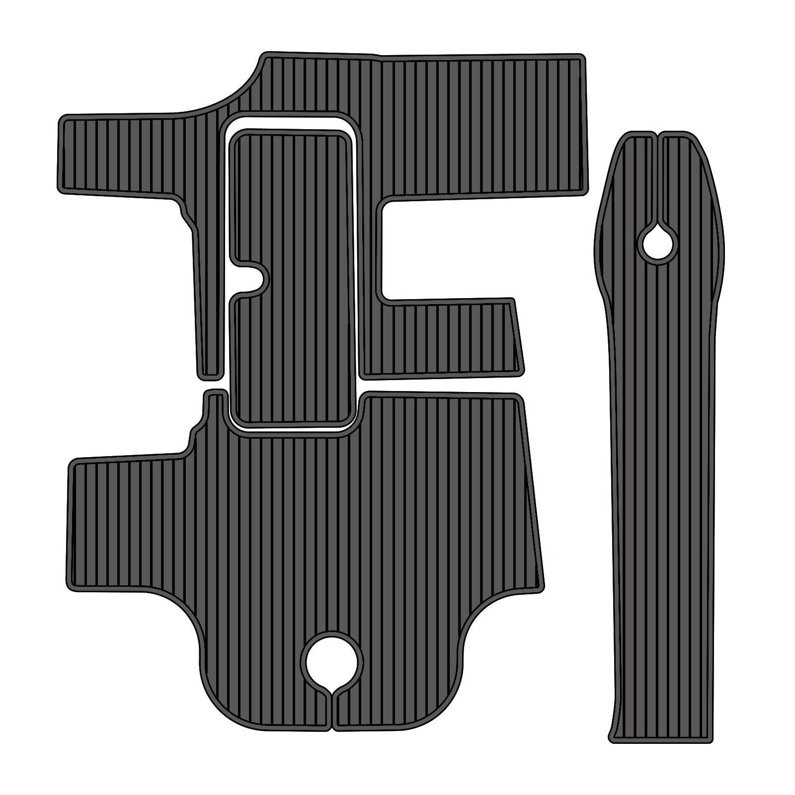 2000 Sea Ray 280 – Custom EVA Foam Marine Flooring Kit | Non-Slip Decking - hxbyx