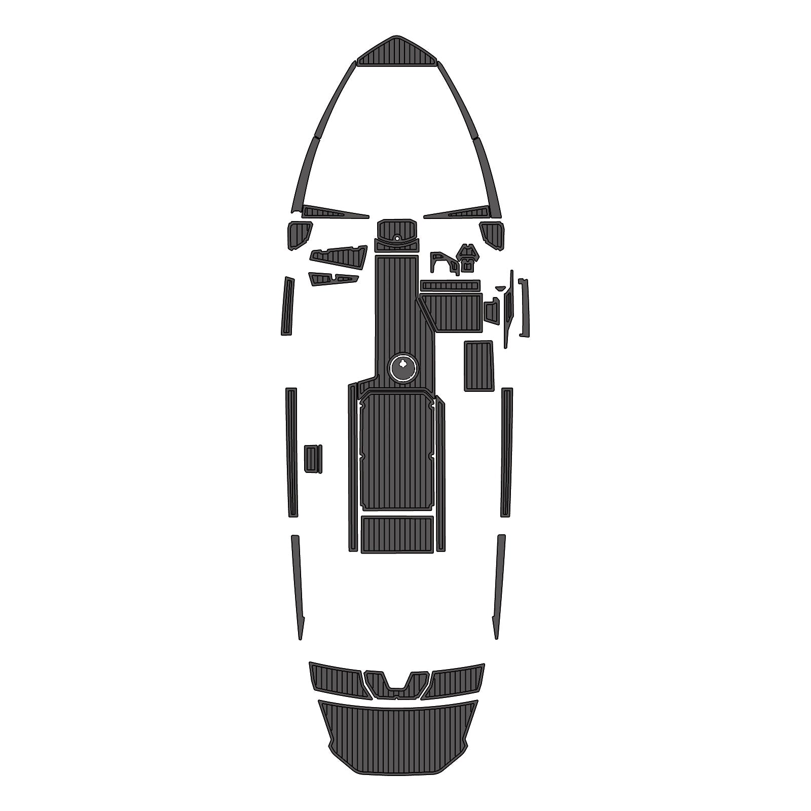 2022 Axis T220 – Custom EVA Foam Marine Flooring Kit | Non-Slip Boat Decking Mat - hxbyx