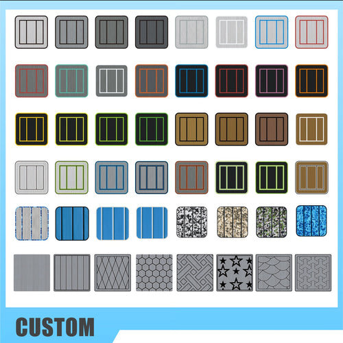 1999-2004 Sea Ray Sundancer 380 EVA Marine Flooring Kit – Custom Fit Deck Mats - hxbyx