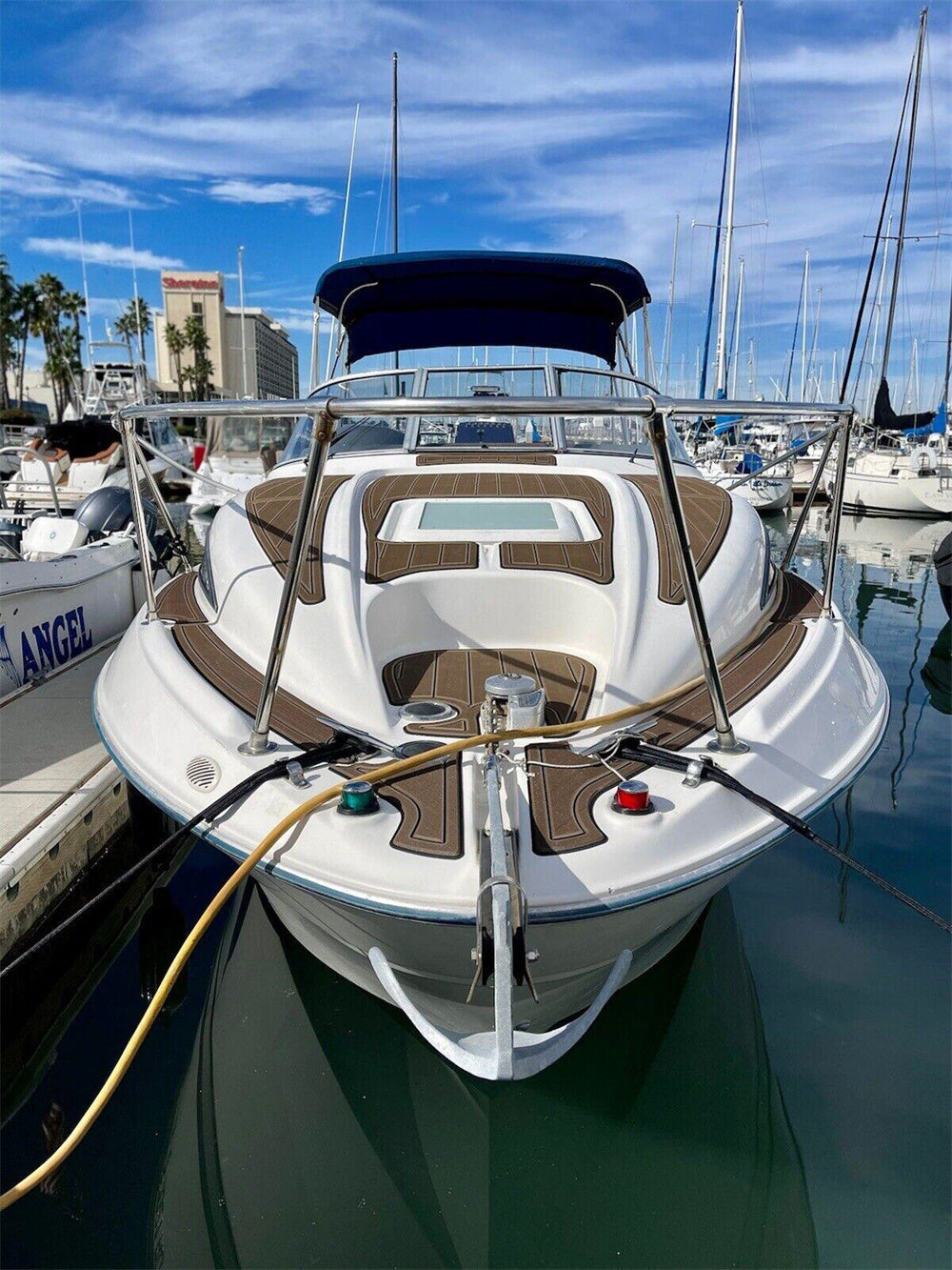EVA Boat Flooring Kit for 2003 Bayliner 245 SB – Sport Cabin Cruiser Marine Flooring & Non Slip Deck Upgrade for Mid Size Family Sport Boats - Hxbyx