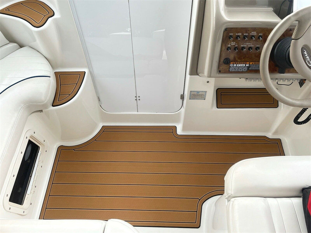 EVA Boat Flooring Kit for 2000 Bayliner 2855 – Cabin Cruiser Marine Flooring & Non Slip Deck Upgrade for 28ft Family Weekender Boats - Hxbyx