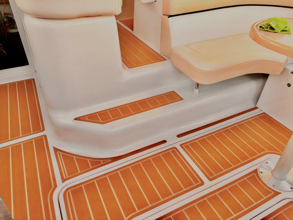 EVA Boat Flooring Kit for 2008 Four Winns Vista 378 – Luxury Cabin Cruiser Marine Flooring & Non Slip Deck Upgrade for 37ft Yacht-Class Boats - Hxbyx