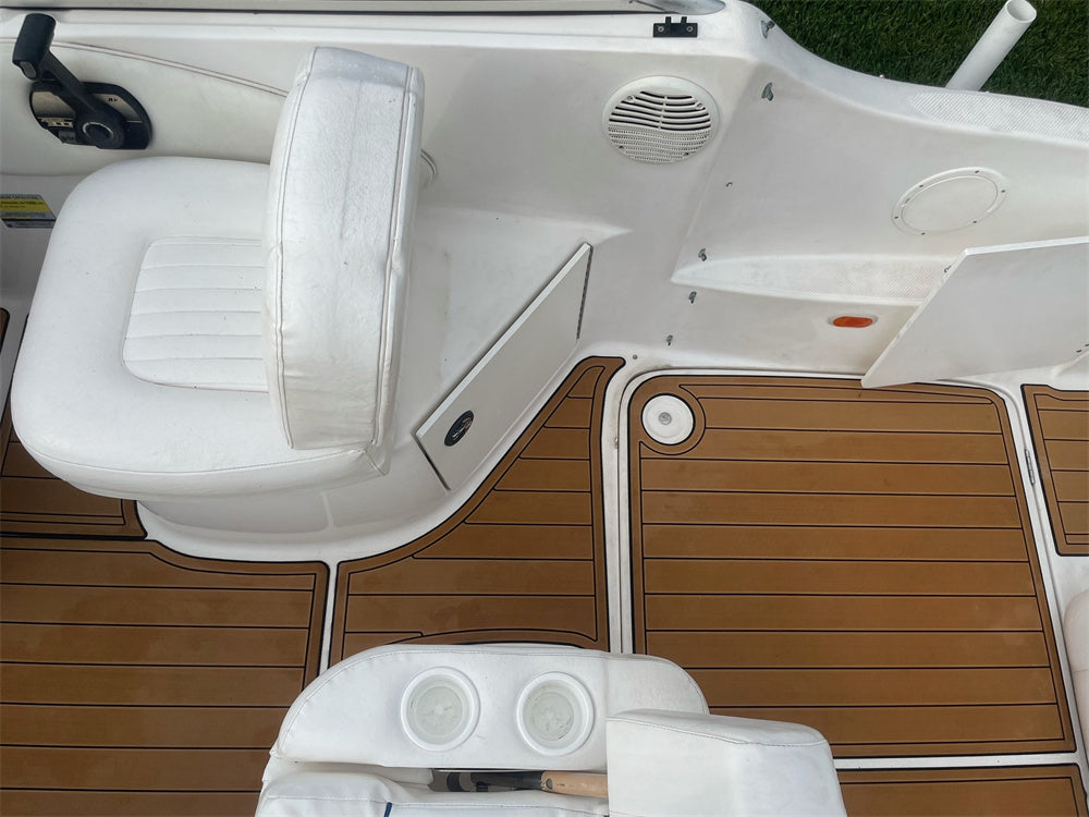 EVA Boat Flooring Kit for 2002 Bayliner 2455 – Cabin Cruiser Marine Flooring & Non Slip Deck Upgrade for 24–25ft Family Weekender Boats - Hxbyx