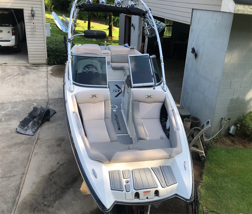 2008 MasterCraft X45 – Custom EVA Foam Marine Flooring Kit - hxbyx