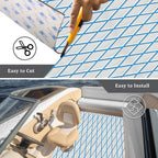 Engraved Large Diamond EVA Foam Sheet – Gray & Blue Boat Flooring - Hxbyx