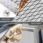 Engraved Large Diamond EVA Foam Sheet – Gray & Black Boat Flooring - Hxbyx