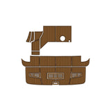 EVA Yacht Flooring Kit for 2016 Sea Ray 400 – Custom Marine Cabin, Salon, Cockpit & Helm Deck System