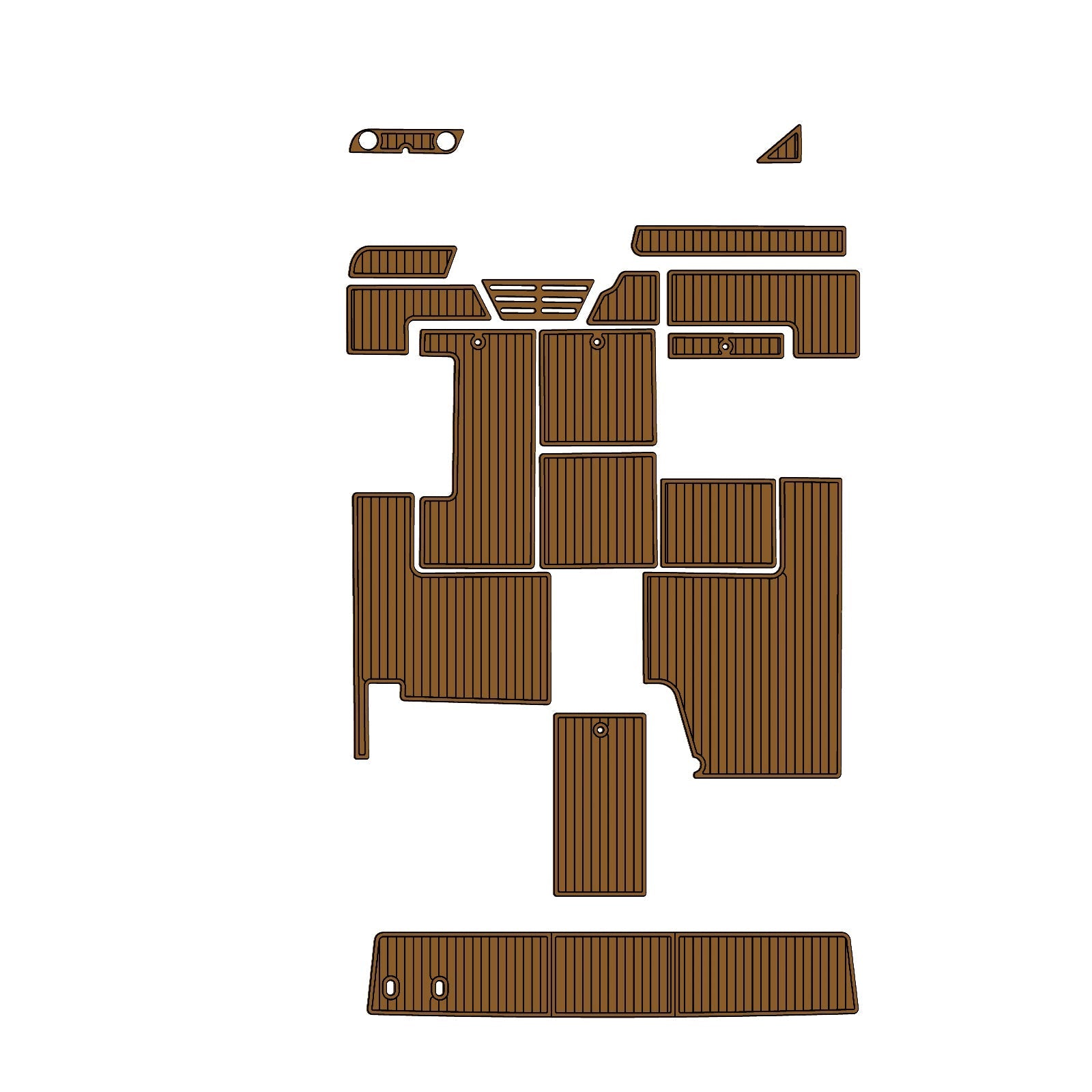 1991 Sea Ray Express – Custom EVA Foam Marine Flooring - hxbyx