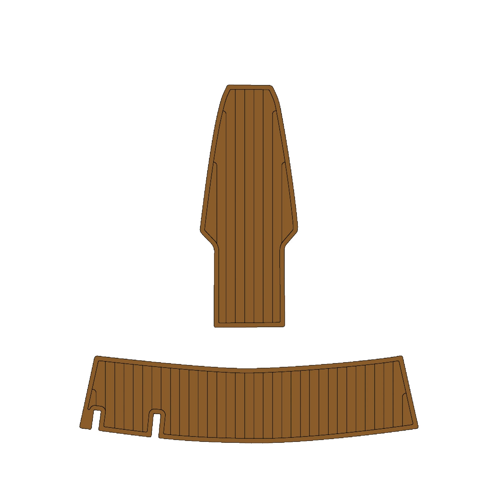 Sea Ray 210 Custom Marine Decking | Non-Skid Boat Flooring Replacement - hxbyx