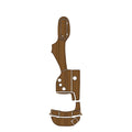 2001 Chaparral Sunesta 252 Eva Foam Boat Flooring Boat Decking hxbyx Light Brown Black