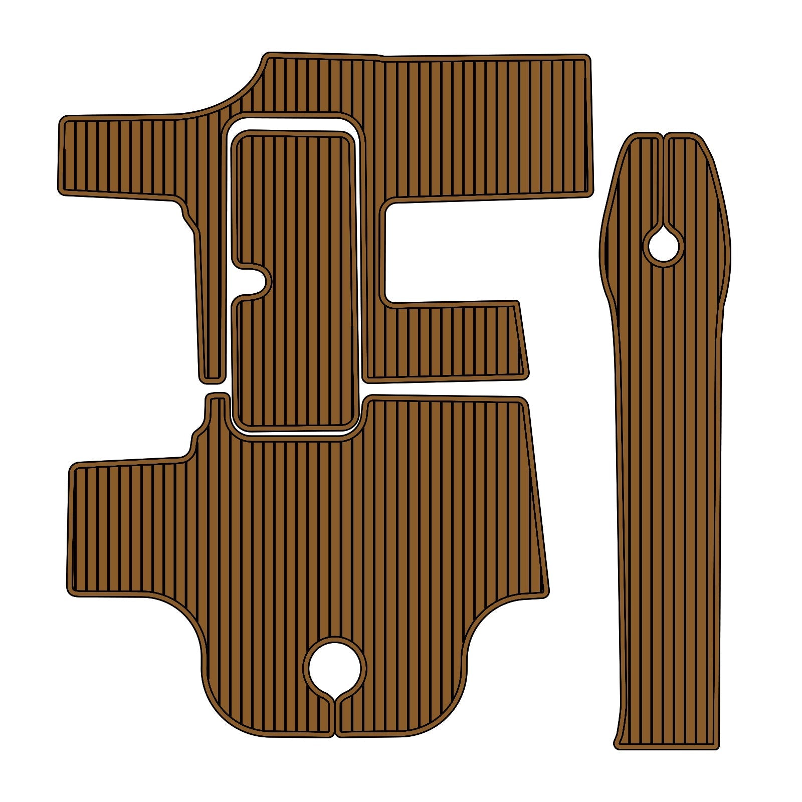 2000 Sea Ray 280 – Custom EVA Foam Marine Flooring Kit | Non-Slip Decking - hxbyx