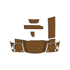 2014 Chaparral 327 SSX Eva Foam Boat Flooring Faux Teak Boat Deck Foam Boat Decking Marine Mat Cockpit Swim Platform Pads hxbyx Light Brown Black