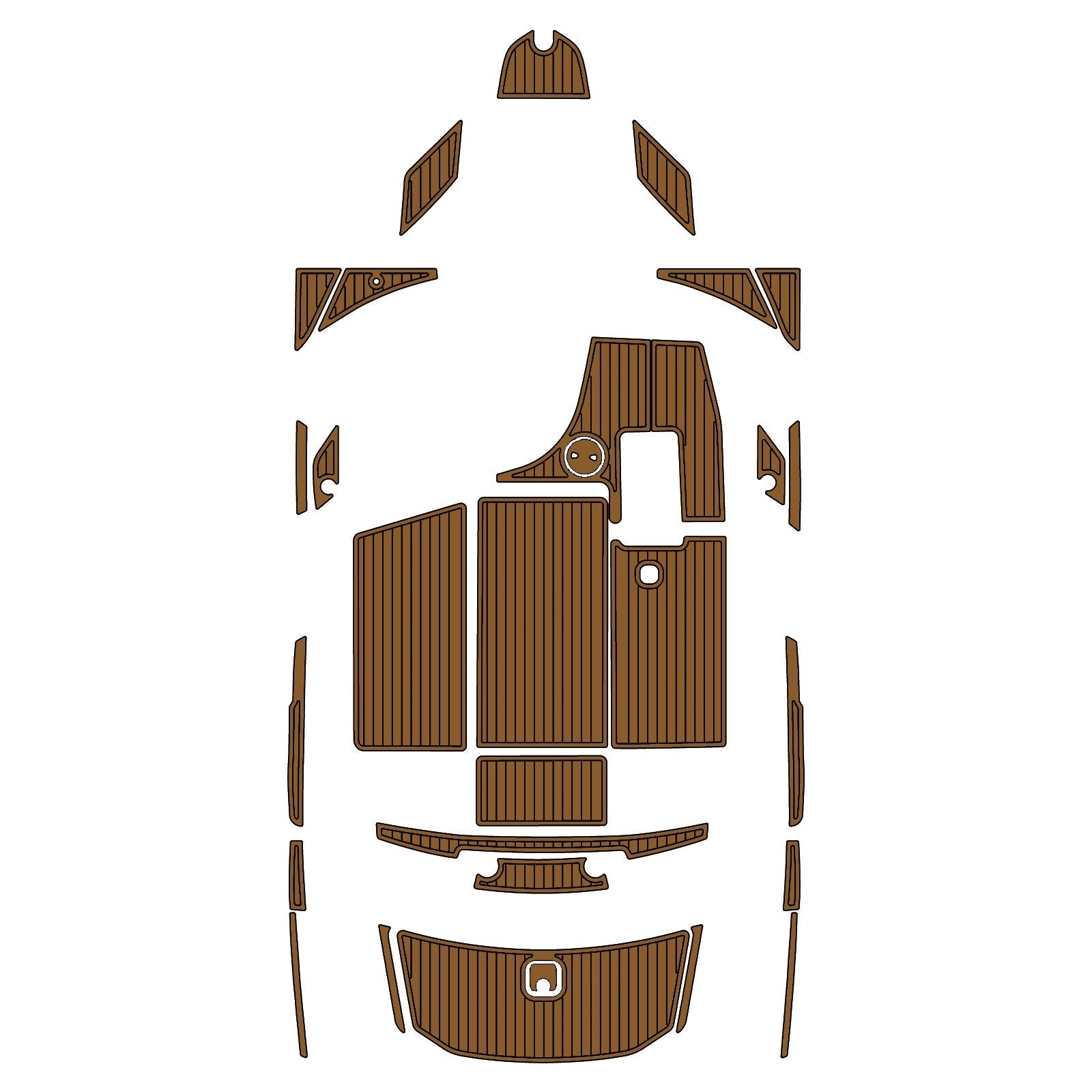 2012 Axis A22 – Custom EVA Foam Marine Flooring Kit | Non-Slip Boat Decking Mat - hxbyx