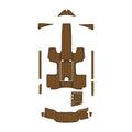 2013 Chaparral H20 Sport Eva Foam Boat Flooring Faux Teak Boat Deck Foam Boat Decking Marine Mat Cockpit Swim Platform Pads hxbyx Light Brown Black