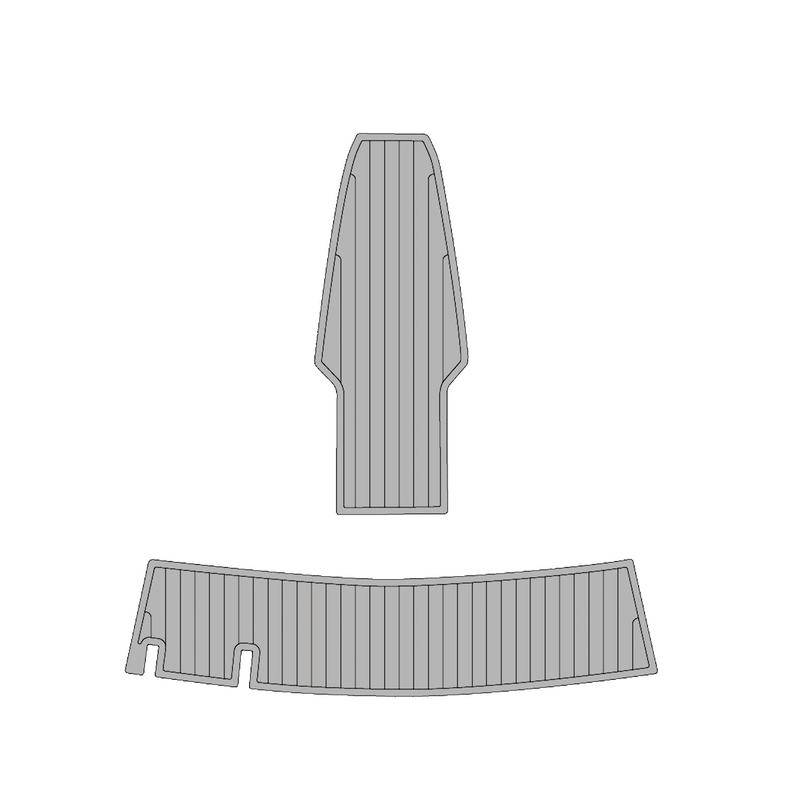 Sea Ray 210 Custom Marine Decking | Non-Skid Boat Flooring Replacement - hxbyx