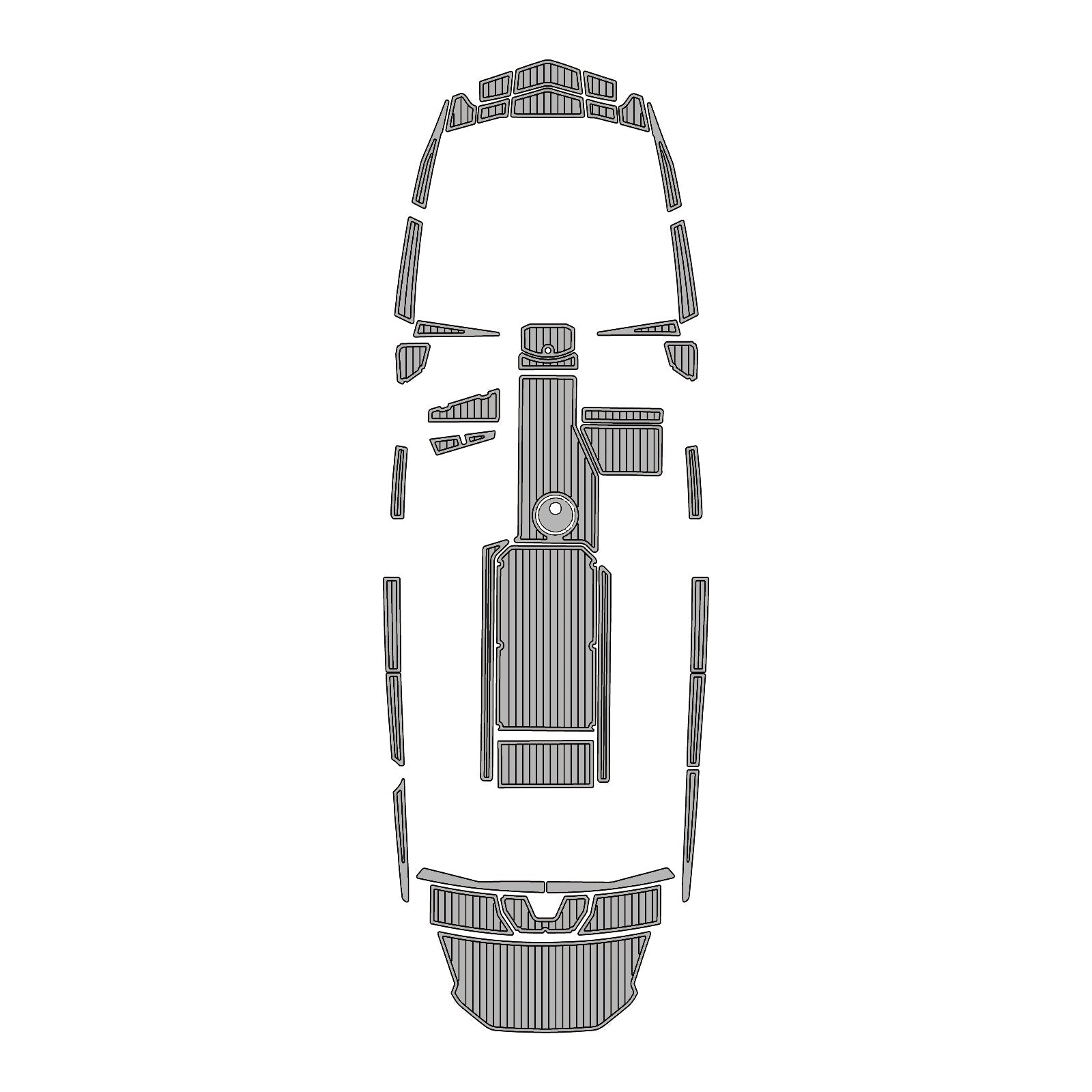 2023 Axis A225 – Custom EVA Foam Marine Flooring Kit | Non-Slip Boat Decking Mat - hxbyx