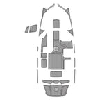 2016-2017 Axis A20 – Custom EVA Foam Marine Flooring Kit | Non-Slip Boat Decking Mat - hxbyx
