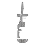 EVA Boat Flooring Kit for 2011 Chaparral 287 SSX – Luxury Sport Boat Teak Deck Replacement & Restoration - Hxbyx