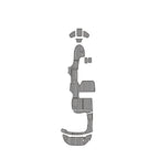 2005 Chaparral Sunesta 252 – EVA Foam Marine Flooring Kit - hxbyx