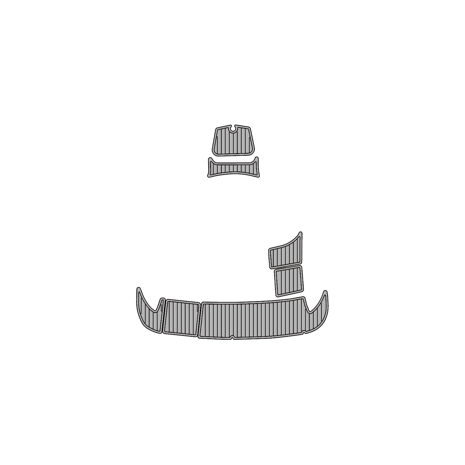 2003 Sea Ray Sundeck 270 – Custom EVA Foam Marine Flooring Kit | Non-Slip Decking - hxbyx