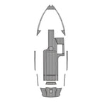 2018 Axis T23 – Custom EVA Foam Marine Flooring Kit | Non-Slip Boat Decking Mat - hxbyx