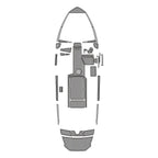 2022 Axis T220 – Custom EVA Foam Marine Flooring Kit | Non-Slip Boat Decking Mat - hxbyx