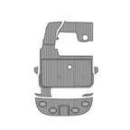 1999-2002 Sea Ray 340 – Custom EVA Foam Marine Flooring Kit | Non-Slip Decking - hxbyx