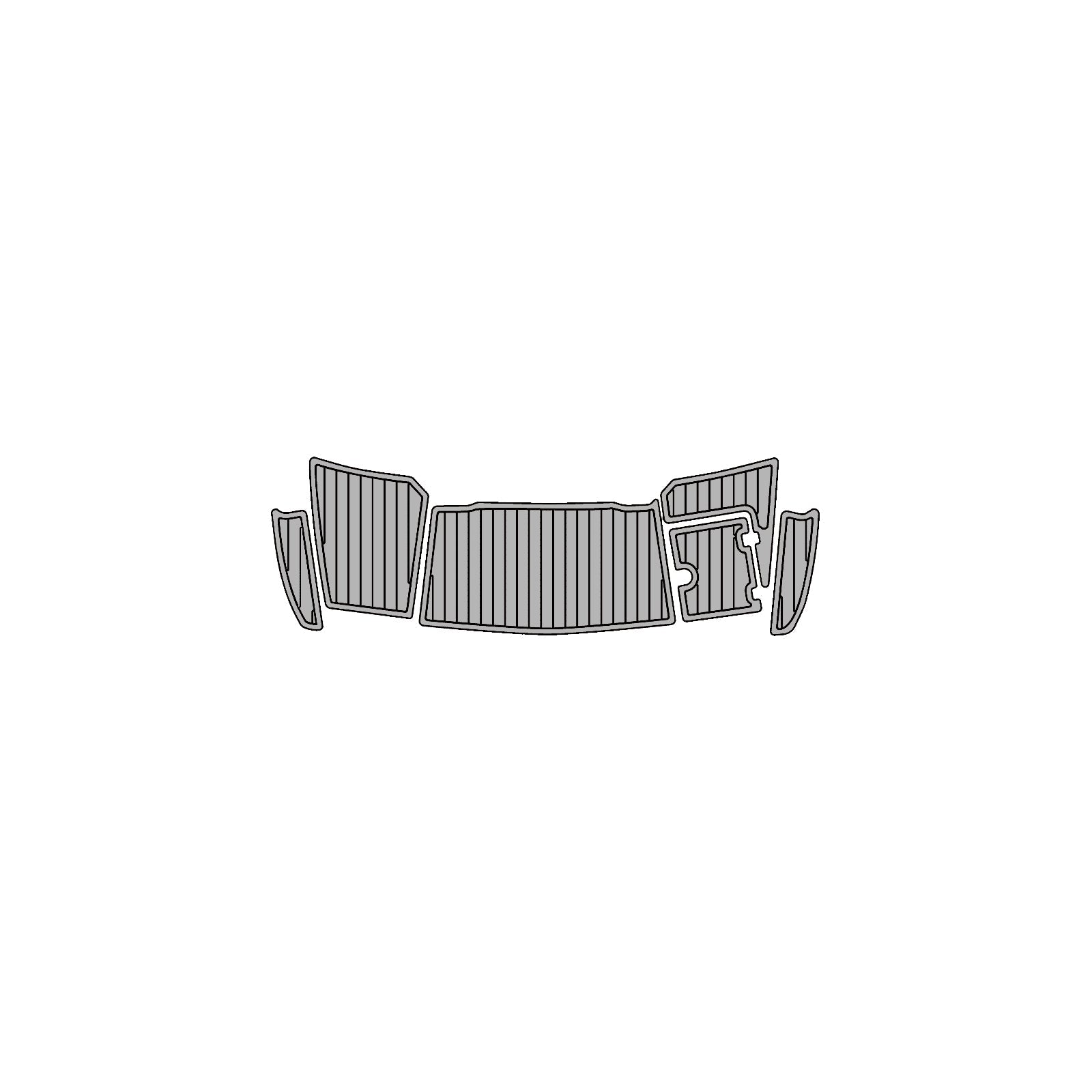 2019 Chaparral H2O Surf – Custom Marine EVA Foam Flooring Kit - hxbyx