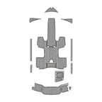 2013 Chaparral H2O Sport – Premium Custom EVA Boat Flooring Kit - hxbyx