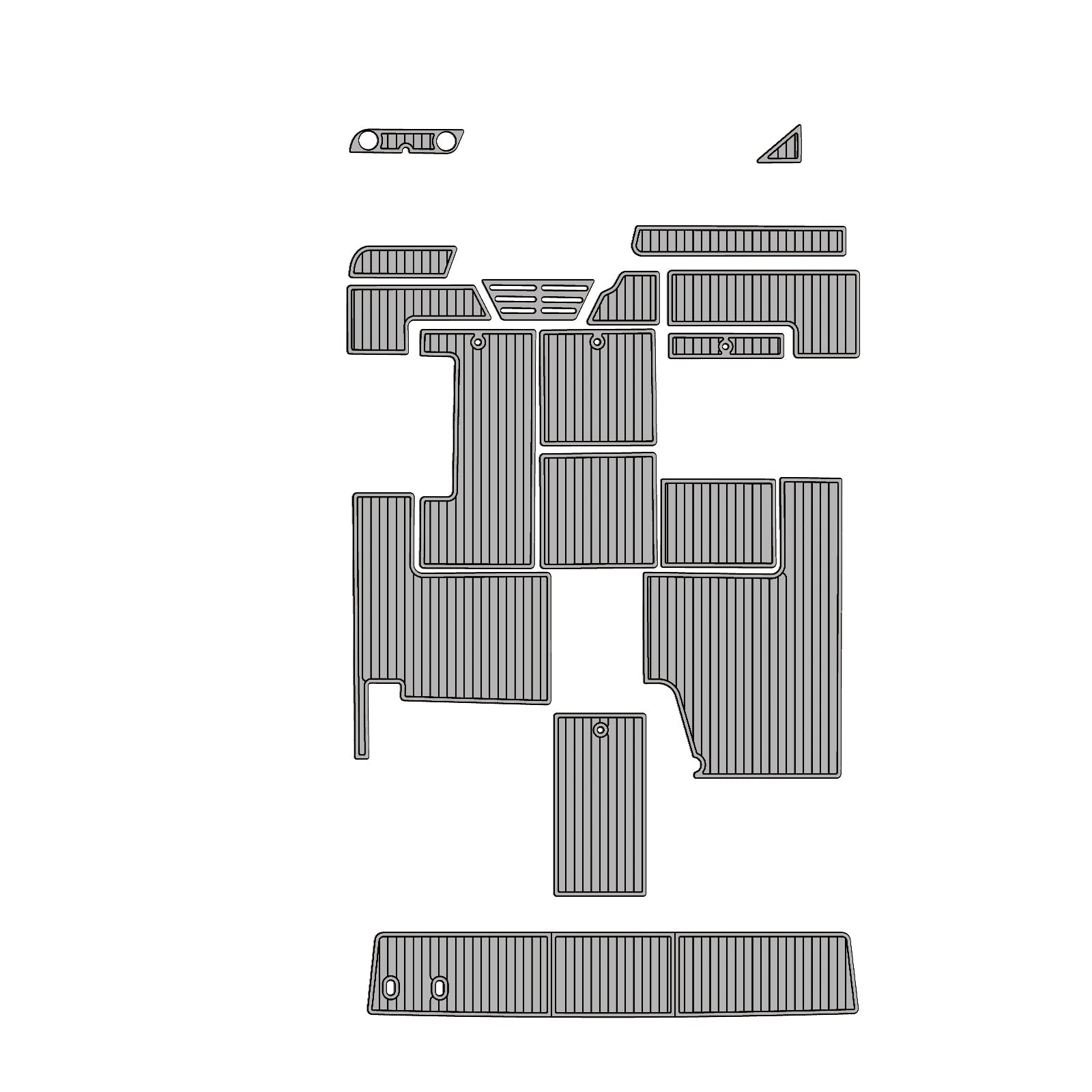 1991 Sea Ray Express – Custom EVA Foam Marine Flooring - hxbyx