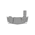 2018 Chaparral Sunesta 244 – Custom EVA Foam Marine Decking Kit - hxbyx