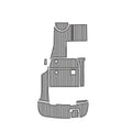 2005 Chaparral Signature 240 – Premium EVA Foam Boat Flooring Kit - hxbyx