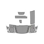 Premium EVA Boat Flooring Kit for 2014 Chaparral 327 SSX – Luxury Sport Yacht Teak-Style Marine Deck Upgrade - Hxbyx