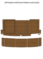 EVA Boat Flooring Kit for 1987 Bayliner 4550 – Flybridge Motor Yacht Marine Flooring & Non Slip Deck Upgrade for Large Liveaboard Yachts - Hxbyx