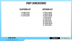 Chaparral 2000 216 SSI – Custom EVA Foam Marine Flooring Kit - hxbyx