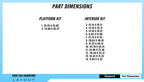 Chaparral 1999 240 Signature – Custom EVA Foam Marine Flooring Kit - hxbyx